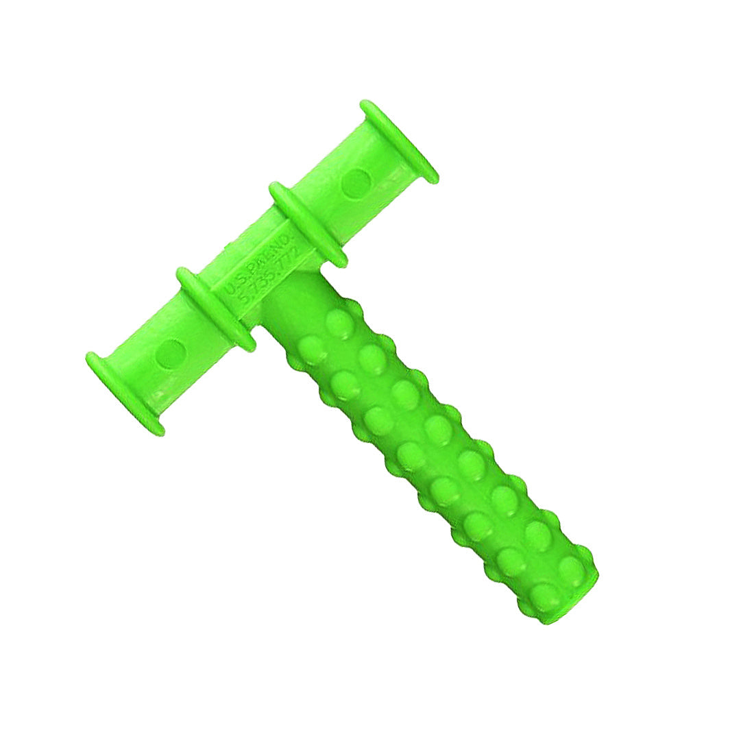 Chewy Tube Knobby - Green- Talktools