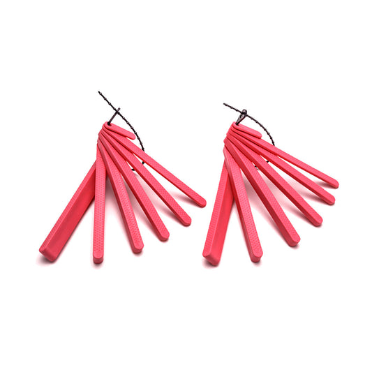 Jaw Grading Bite Blocks (Red)-Talktools