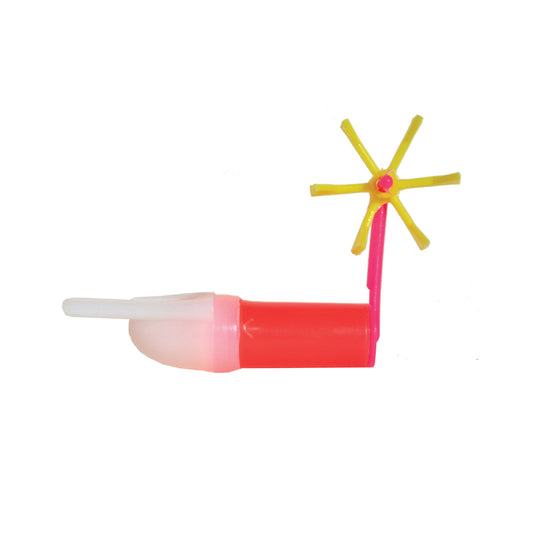 TalkTools Horn #4 - A horn instrument from the TalkTools Horn Hierarchy, designed for speech therapy and oral motor exercises. It represents an intermediate level of difficulty in the hierarchy, with #1 being the easiest to blow and #12 being the most challenging