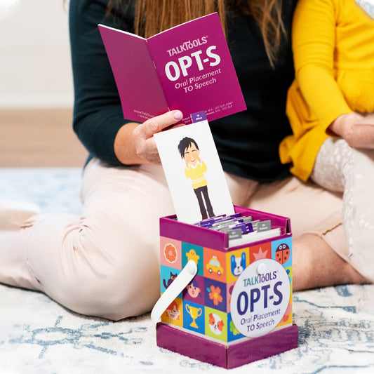 Oral Placement to Speech Kit (OPT-S) Articulation Card Set-Talktools