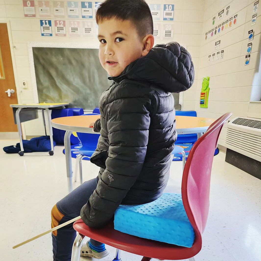 Special Needs Essentials FocusPad Seat - Blue Square