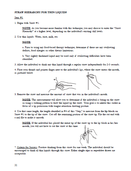 Drooling Remediation Manual E-Book (without kit) - Talk-Tools