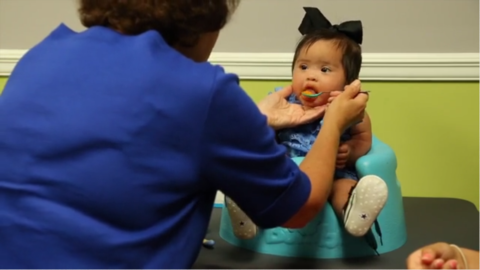 Evaluation for Therapy Planning: Early Intervention Down Syndrome (Skylar) - selfstudy Talk-Tools