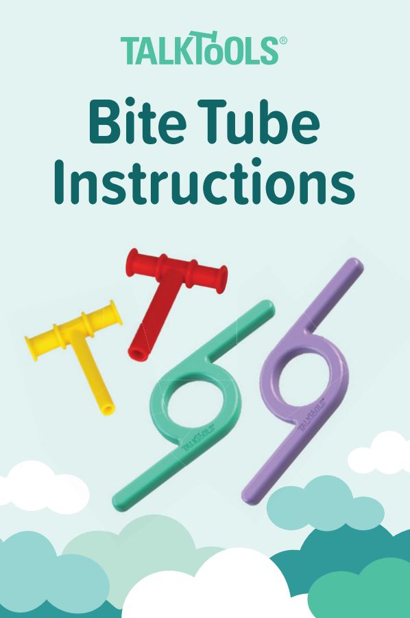TalkTools Bite Tubes Set - Oral Motor Therapy Tools