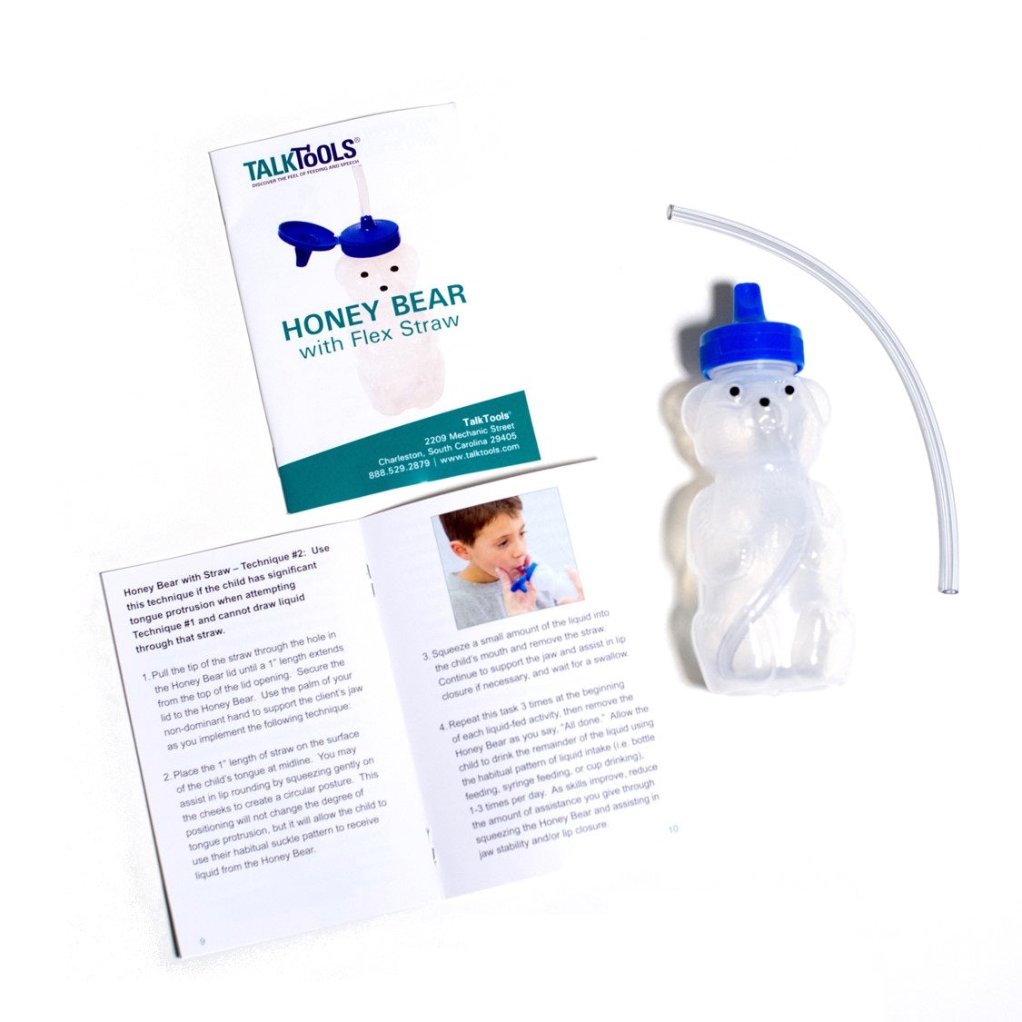 Honey Bear with  handle- Talktools